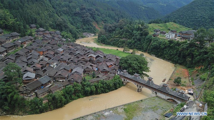 CHINA-GUIZHOU-RONGJIANG-DONG VILLAGE-SCENERY(CN)