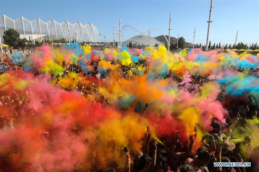 GREECE-ATHENS-COLOR DAY FESTIVAL