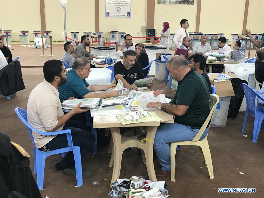 IRAQ-KIRKUK-ELECTION-BALLOTS-RECOUNT