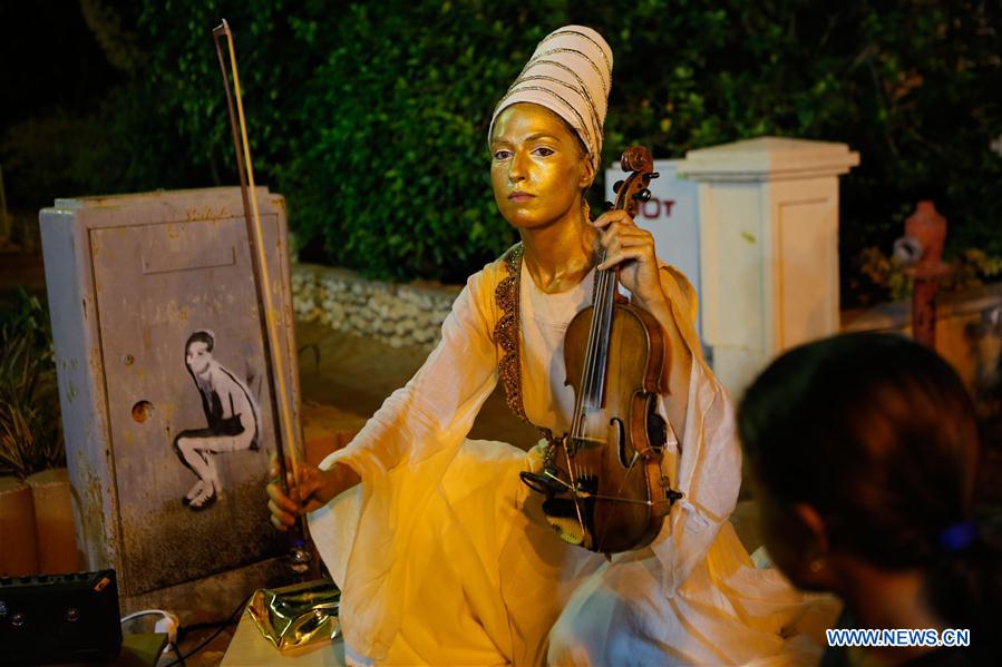 ISRAEL-REHOVOT-INTERNATIONAL FESTIVAL OF LIVING STATUES