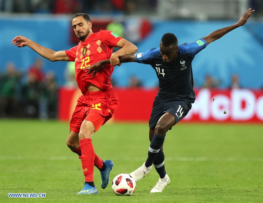 (SP)RUSSIA-SAINT PETERSBURG-2018 WORLD CUP-SEMIFINAL-FRANCE VS BELGIUM