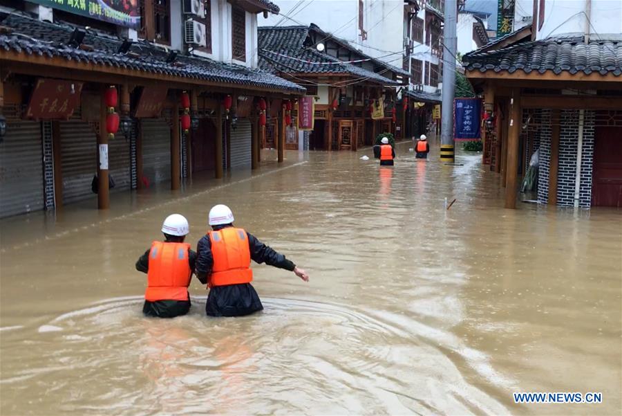 #CHINA-GANSU-HEAVY RAIN-EVACUATION (CN*)