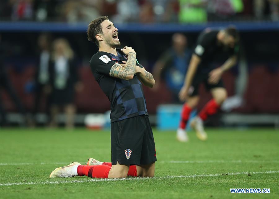 (SP)RUSSIA-MOSCOW-2018 WORLD CUP-SEMIFINAL-ENGLAND VS CROATIA