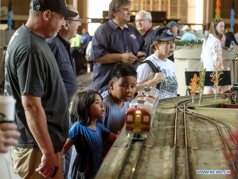 U.S.-LOS ANGELES-SUMMER TRAIN FESTIVAL