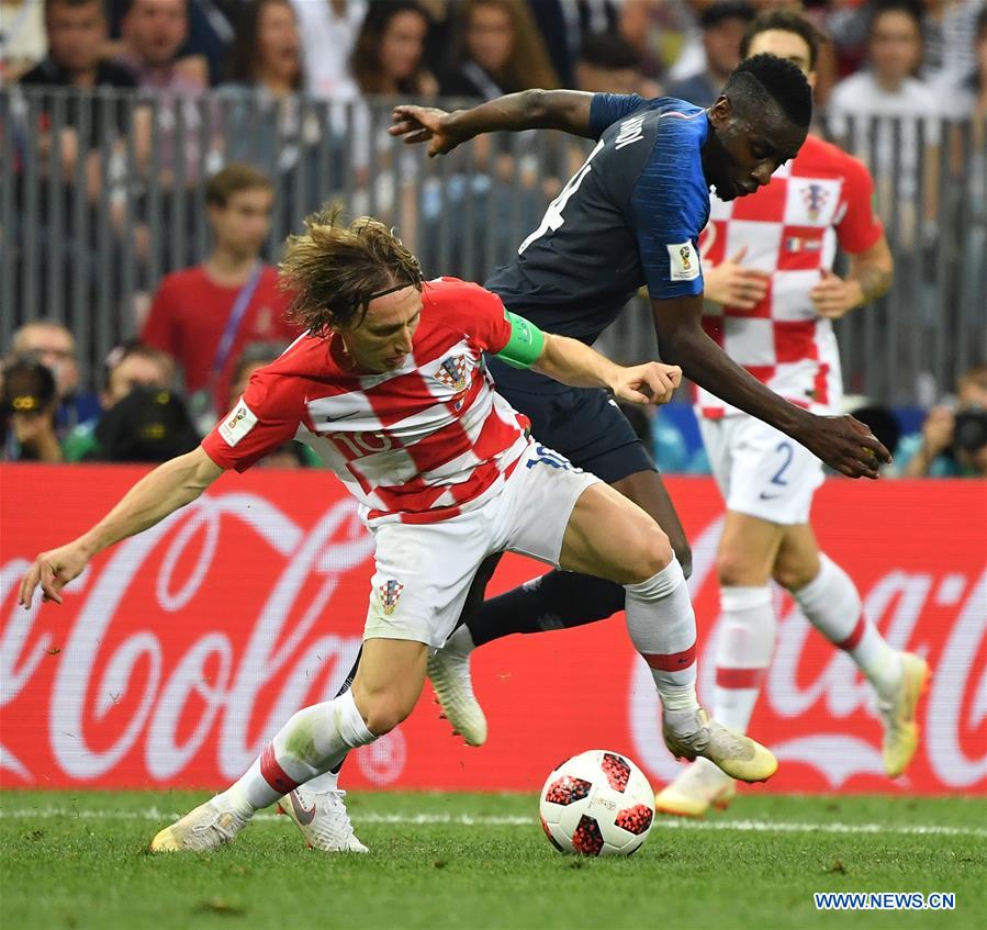 (SP)RUSSIA-MOSCOW-2018 WORLD CUP-FINAL-FRANCE VS CROATIA