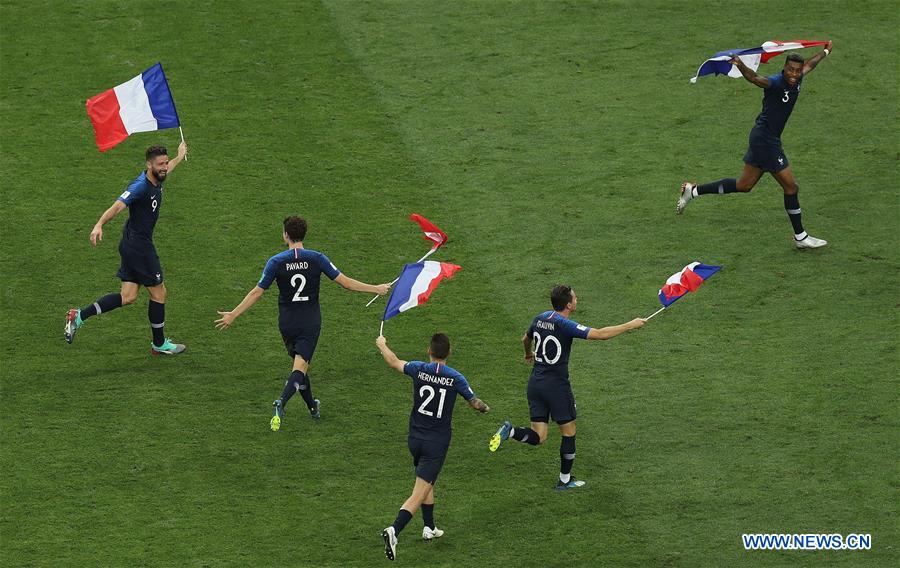 (SP)RUSSIA-MOSCOW-2018 WORLD CUP-FINAL-FRANCE VS CROATIA