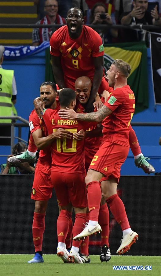 (SP)RUSSIA-KAZAN-2018 WORLD CUP-QUARTERFINAL-BRAZIL VS BELGIUM