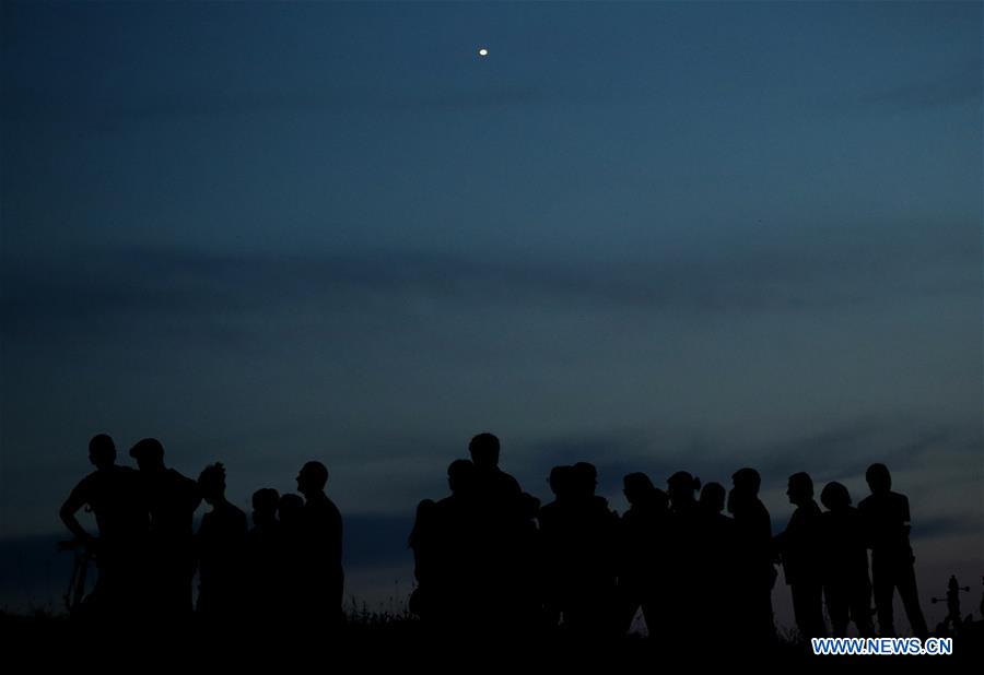 CROATIA-ZAGREB-TOTAL LUNAR ECLIPSE