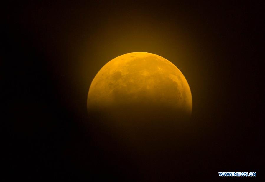 VIETNAM-TINH HAU GIANG-LUNAR ECLIPSE