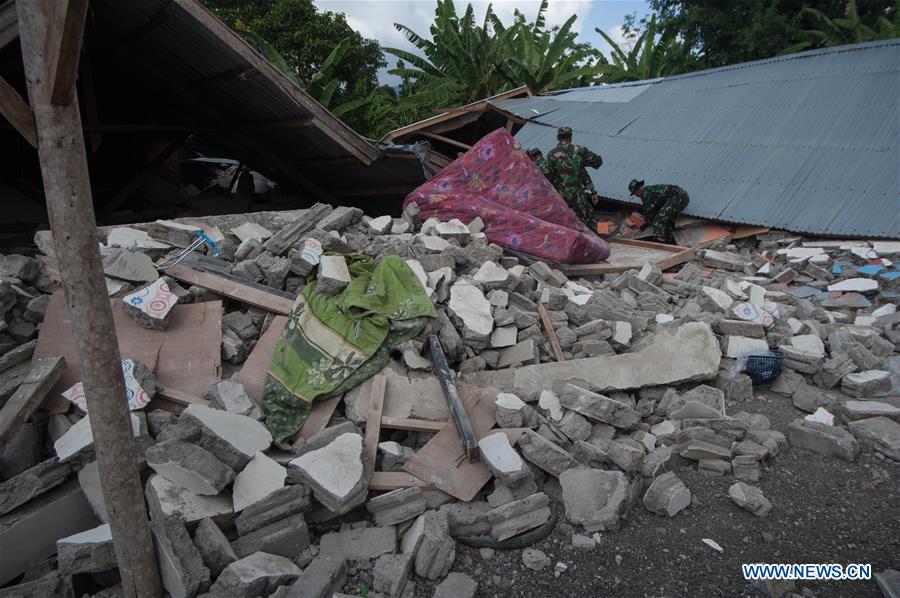 INDONESIA-EAST LOMBOK-EARTHQUAKE-AFTERMATH