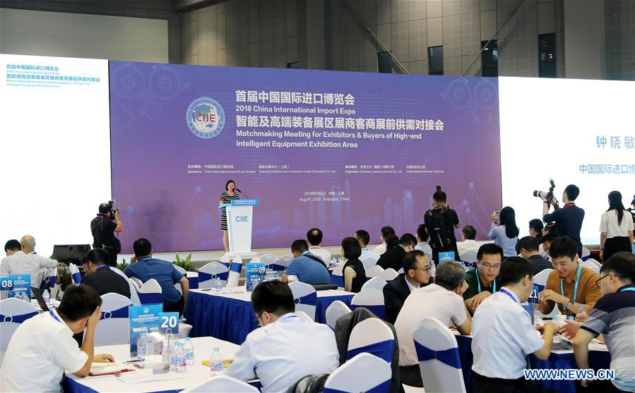 CHINA-SHANGHAI-INT'L IMPORT EXPO-MATCHMAKING MEETING (CN)