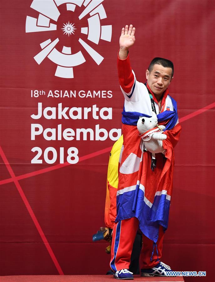 (SP)INDONESIA-JAKARTA-ASIAN GAMES-WEIGHTLIFTING