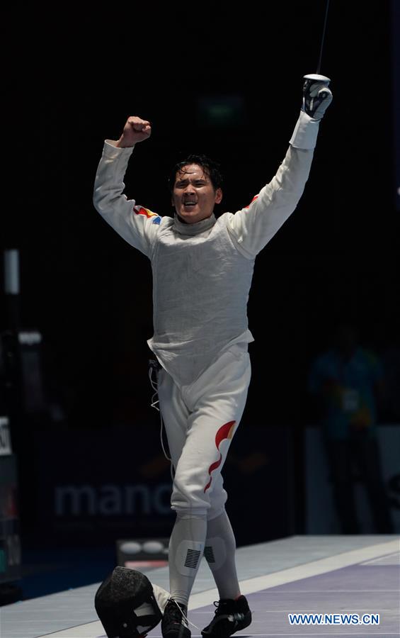 (SP)INDONESIA-JAKARTA-ASIAN GAMES-FENCING-MEN'S FOIL INDIVIDUAL