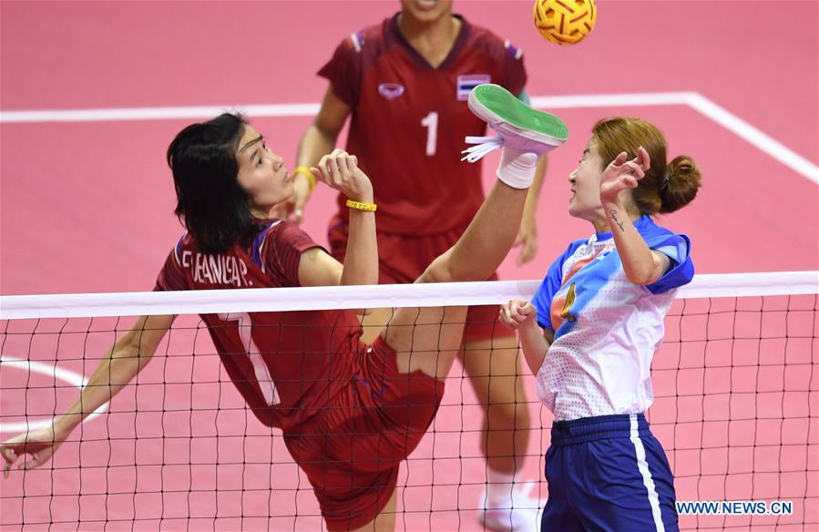 (SP)INDONESIA-PALEMBANG-ASIAN GAMES-SEPAKTAKRAW