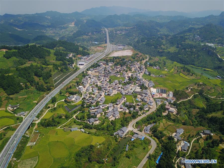 CHINA-GUIZHOU-DANZHAI-VILLAGE SCENERY (CN)