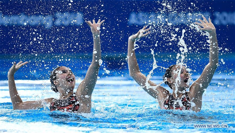 (SP)INDONESIA-JAKARTA-ASIAN GAMES-ARTISTIC SWIMMING