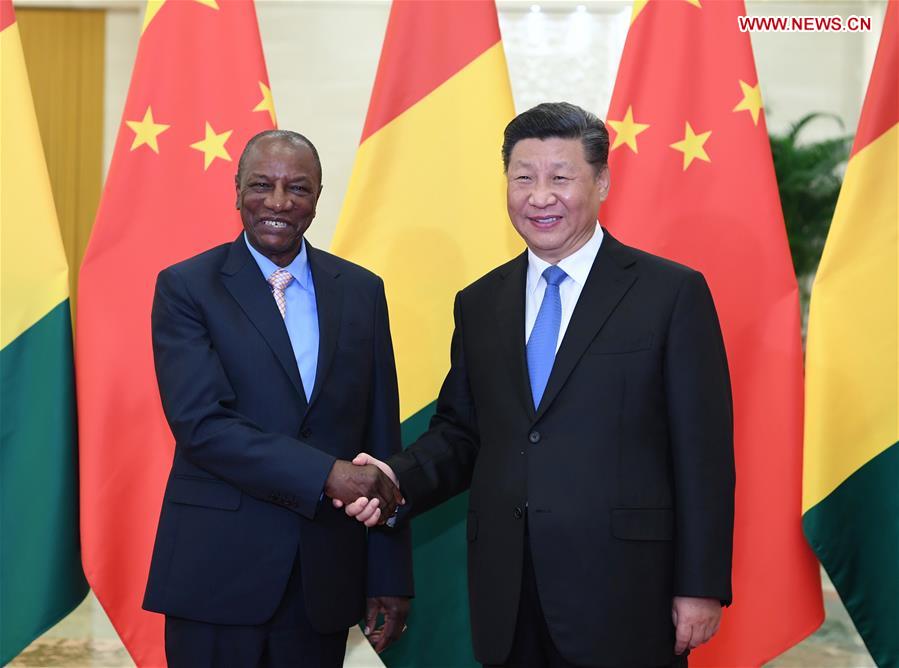 CHINA-BEIJING-XI JINPING-GUINEAN PRESIDENT-MEETING (CN)