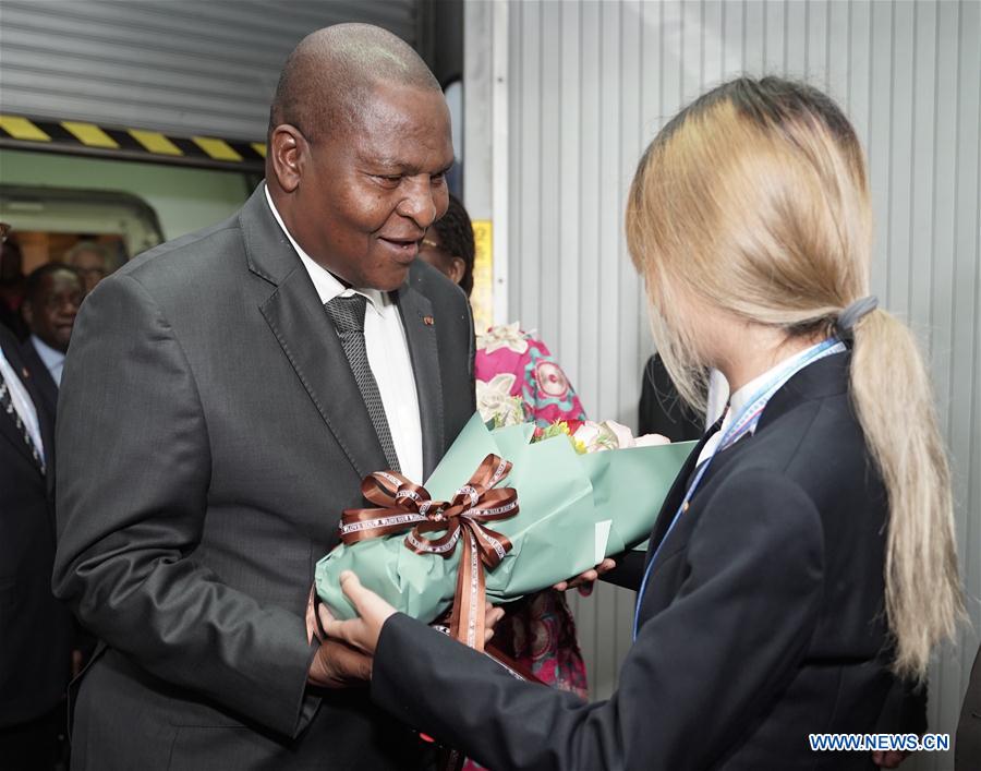 CHINA-BEIJING-CENTRAL AFRICAN REPUBLIC-PRESIDENT-ARRIVAL (CN)