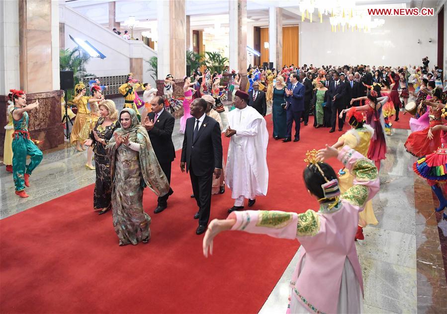 CHINA-BEIJING-FOCAC-SUMMIT-WELCOMING BANQUET (CN)