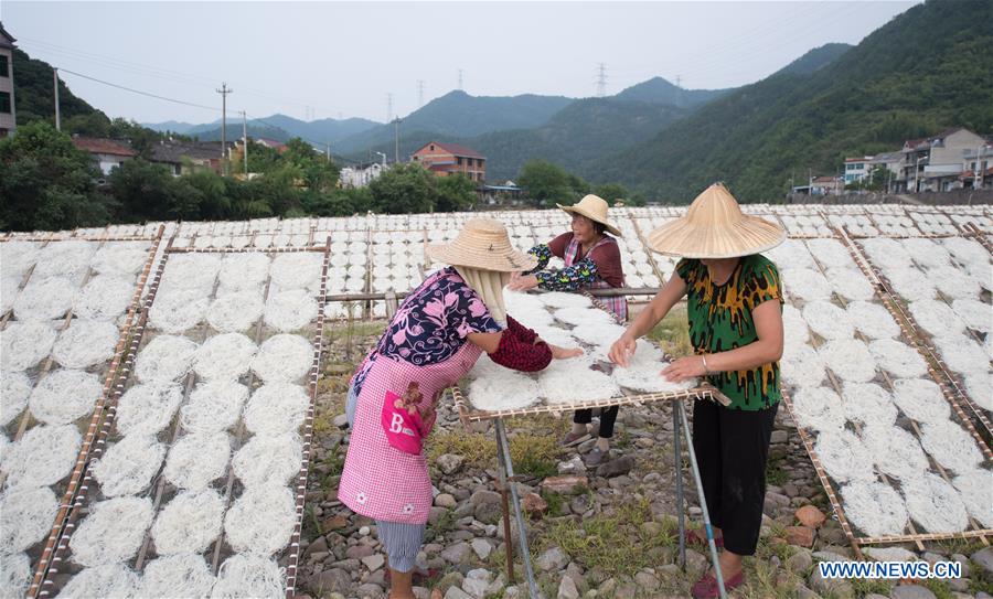 CHINA-ZHEJIANG-VILLAGE-NOODLE (CN)