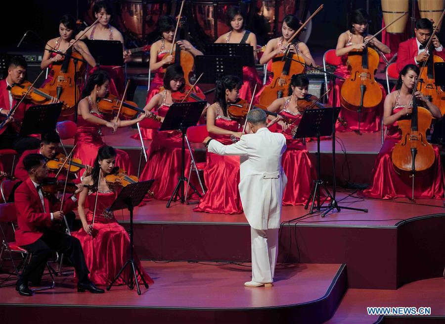 DPRK-PYONGYANG-70TH ANNIVERSARY-PERFORMANCE