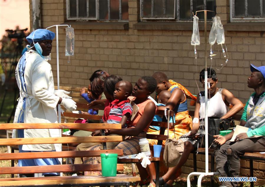 ZIMBABWE-HARARE-CHOLERA