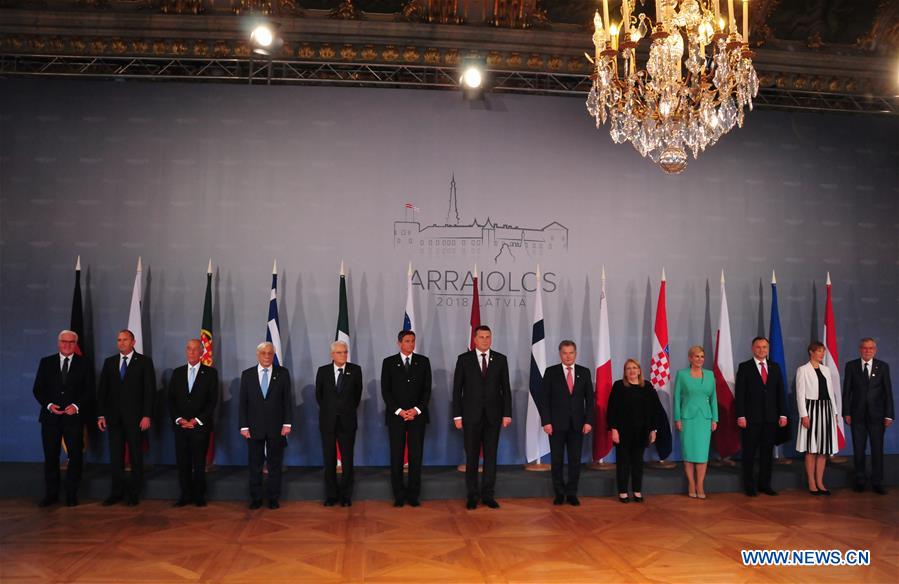 LATVIA-RUNDALE-13 EU COUNTRIES-PRESIDENTS-SUMMIT