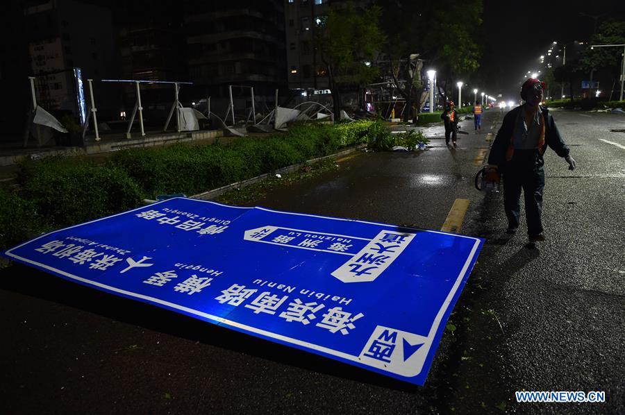 CHINA-GUANGDONG-TYPHOON MANGKHUT (CN)