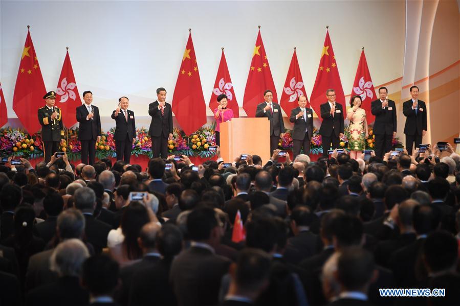 CHINA-HONG KONG-NATIONAL DAY-RECEPTION (CN)