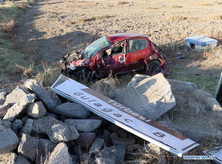 TURKEY-AKSARAY-CAR ACCIDENT-TOURIST