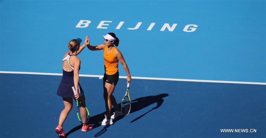 (SP)CHINA-BEIJING-TENNIS-CHINA OPEN-WOMEN'S DOUBLES(CN)