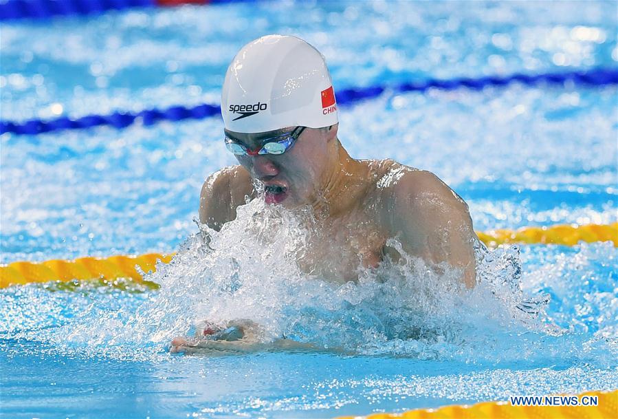 (SP)ARGENTINA-BUENOS AIRES-SUMMER YOUTH OLYMPIC GAMES-SWIMMING-MEN'S 100M BREASTSTROKE