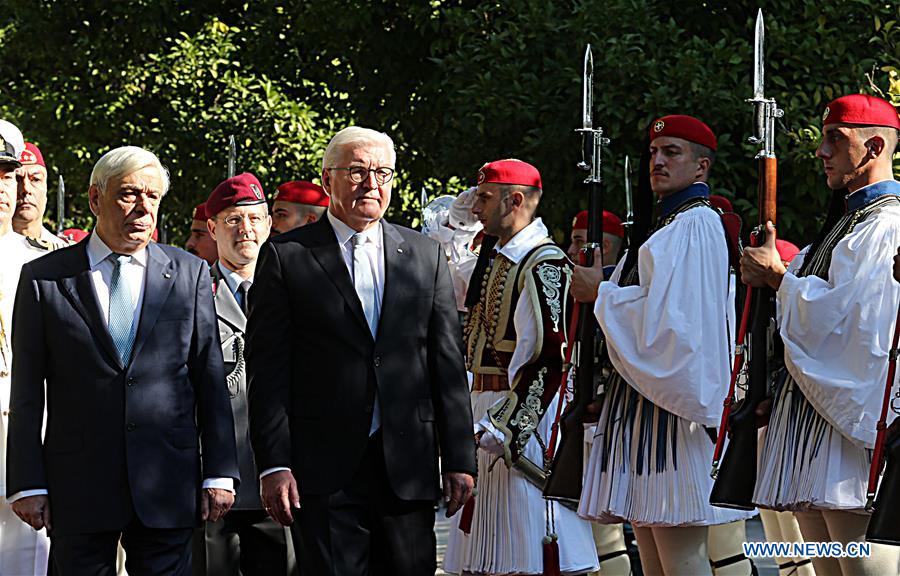 GREECE-ATHENS-GERMANY-PRESIDENT-MEETING