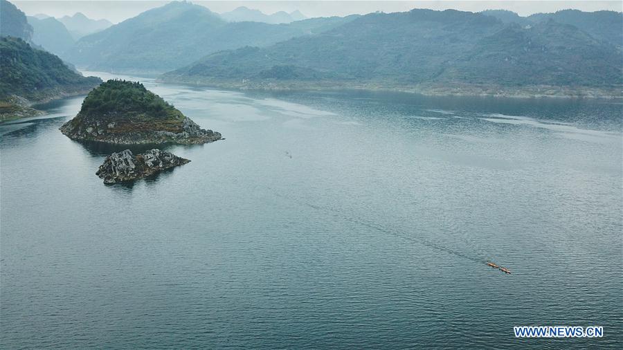 CHINA-GUIZHOU-RIVER-SCENERY (CN)