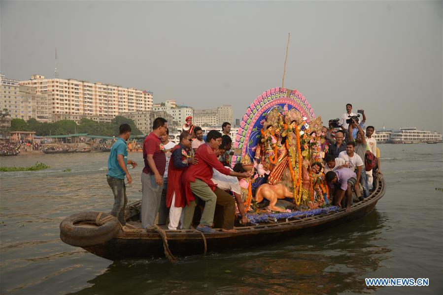 BANGLADESH-DHAKA-HINDU FESTIVAL-DURGA PUJA