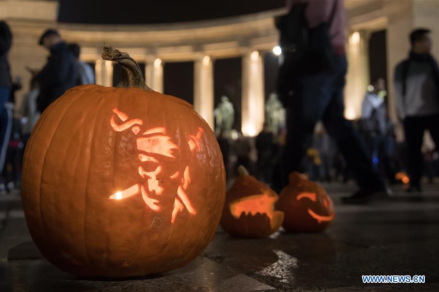 HUNGARY-BUDAPEST-HALLOWEEN PUMPKIN FESTIVAL