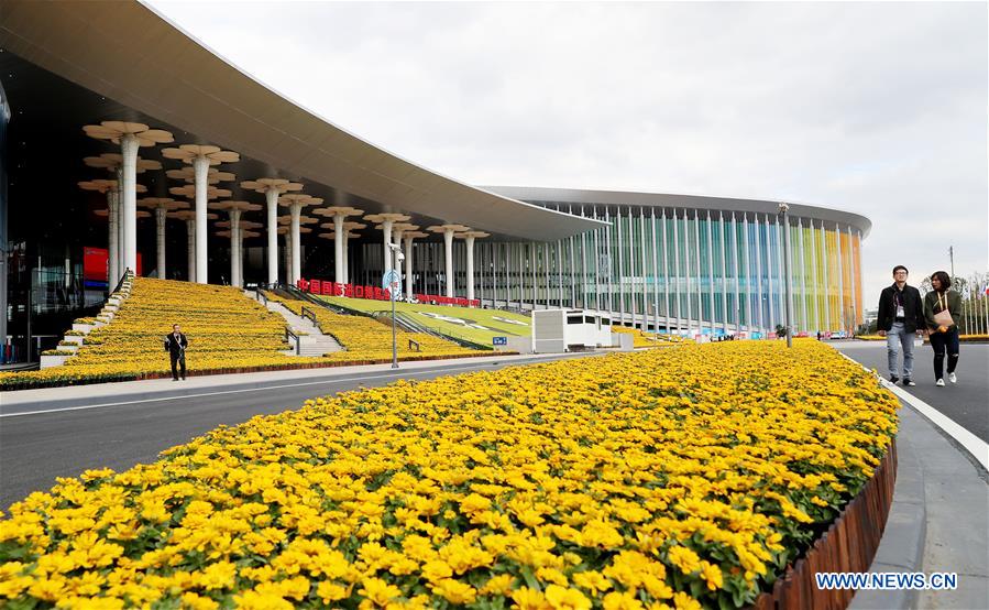 (IMPORT EXPO)CHINA-SHANGHAI-CIIE-CITY LANDSCAPE (CN)