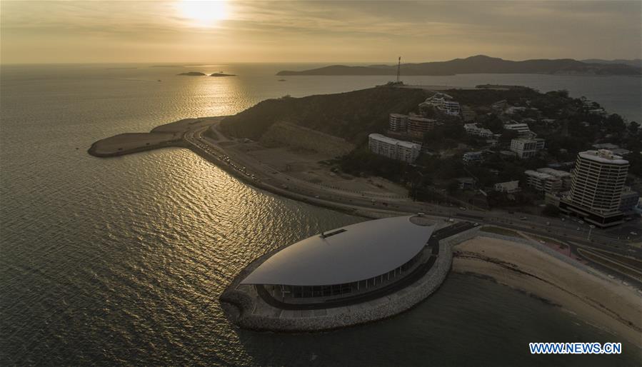 PAPUA NEW GUINEA-PORT MORESBY-APEC-AERIAL VIEW