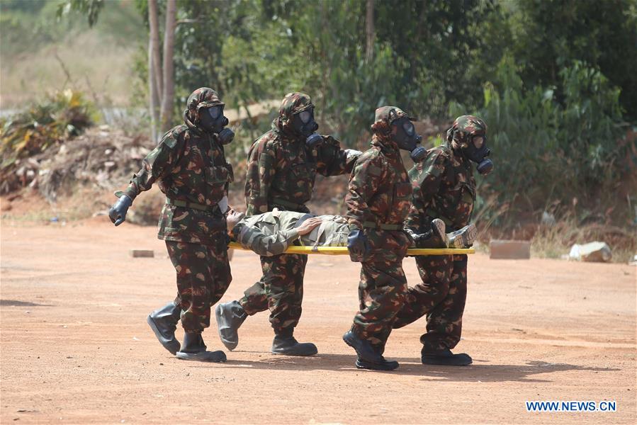 INDIA-BANGALORE-DRILL-CHLORINE GAS LEAK