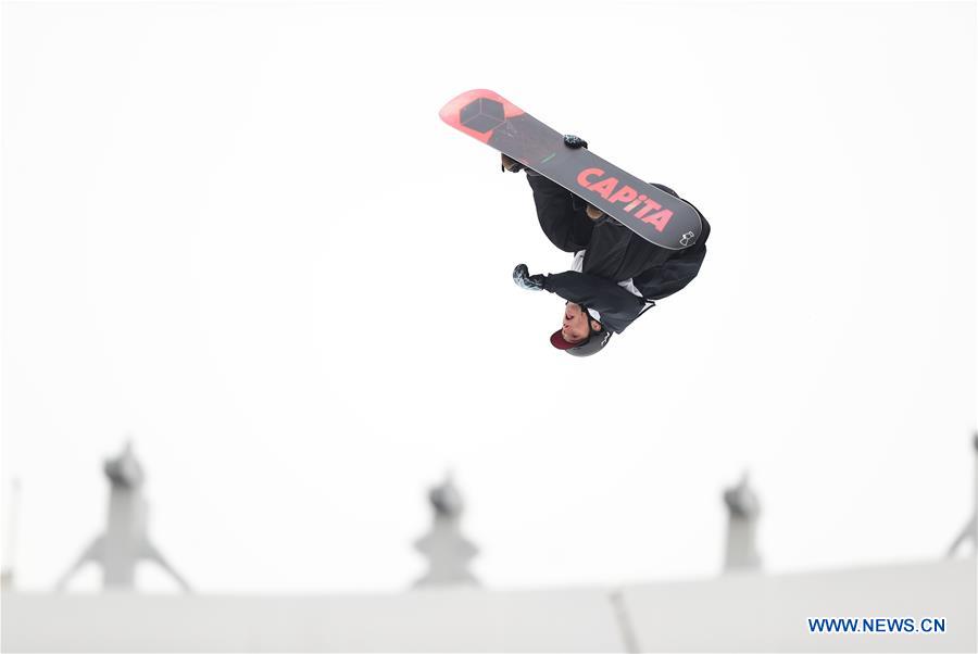 (SP)CHINA-BEIJING-SNOWBOARD-FIS-2018 BIG AIR WORLD CUP (CN)