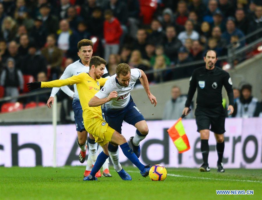 (SP) BRITAIN-LONDON-FOOTBALL-TOTTENHAM HOTSPUR VS CHELSEA