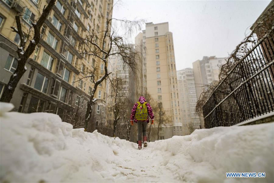 CHINA-XINJIANG-URUMQI-SNOW (CN)