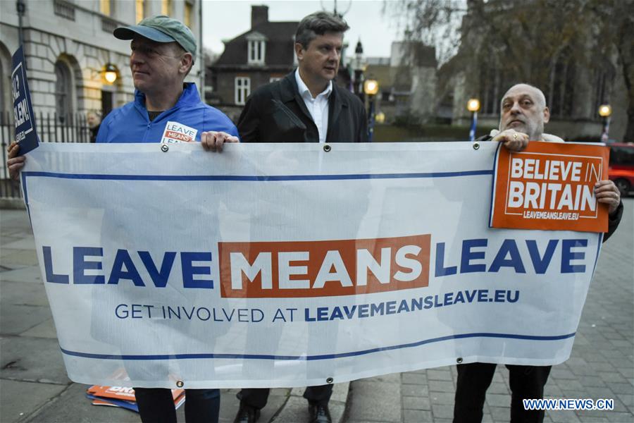 BRITAIN-LONDON-BREXIT-PROTEST