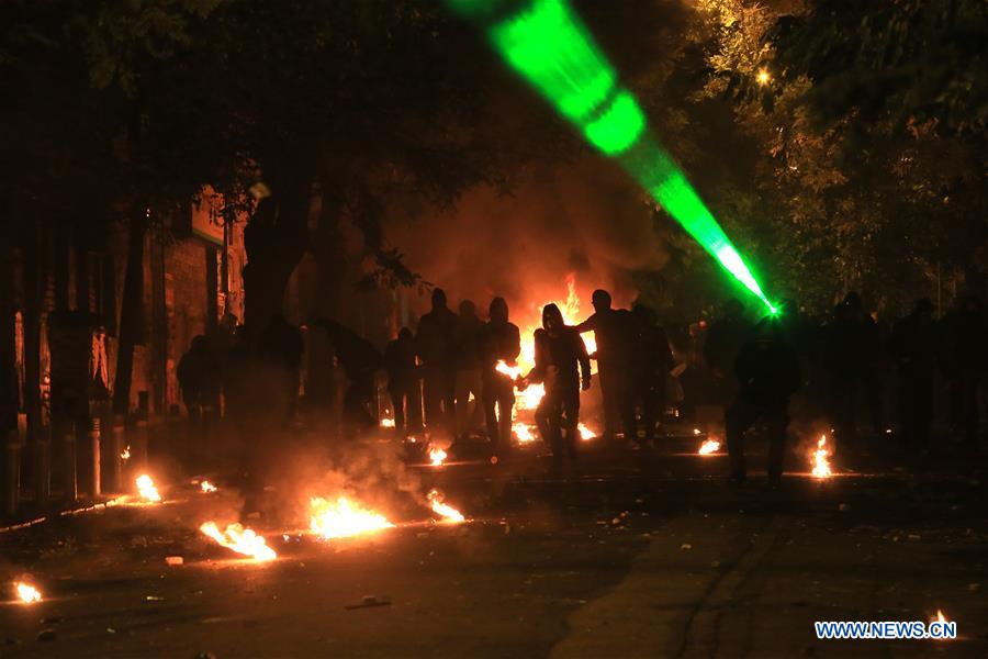 GREECE-ATHENS-PROTEST-VIOLENCE-GRIGOROPOULOS