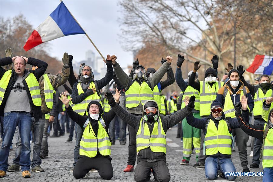 FRANCE-PARIS-"YELLOW VESTS"-PROTEST