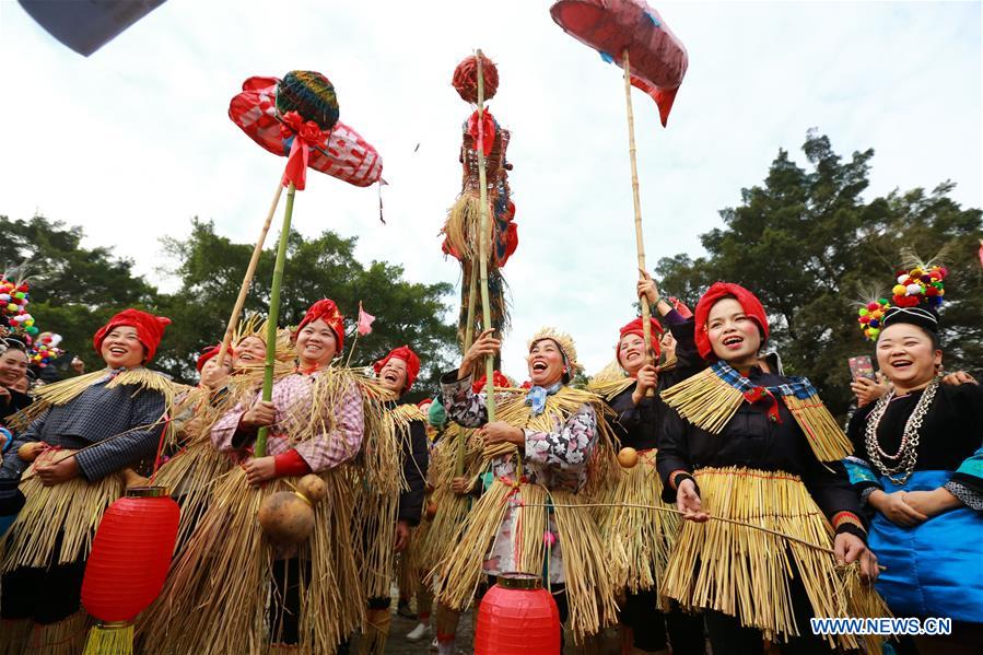 #CHINA-GUIZHOU-DONG PEOPLE-SAMA FESTIVAL (CN)