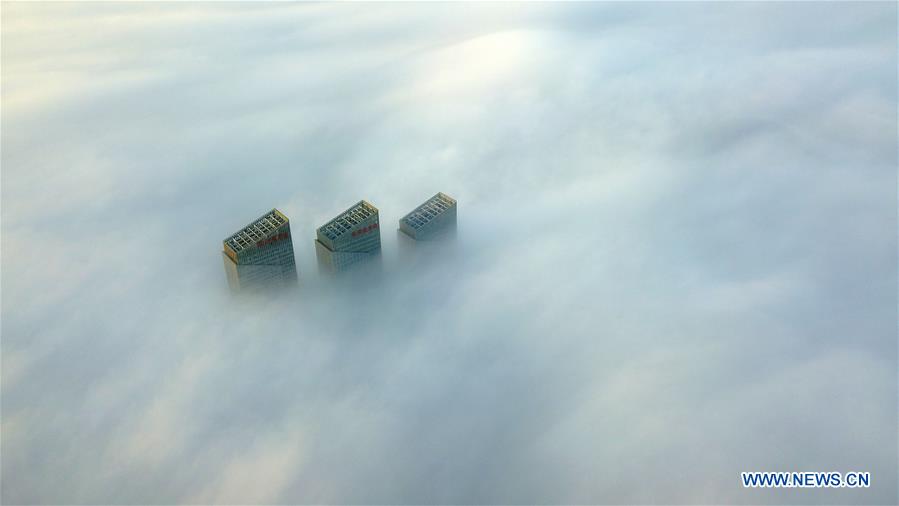 #CHINA-JIANGSU-YANGZHOU-FOG-VIEWS (CN)