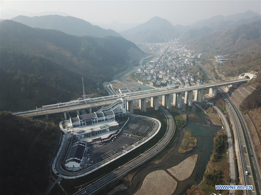 CHINA-ANHUI-HUANGSHAN-HIGH-SPEED RAILWAY (CN)