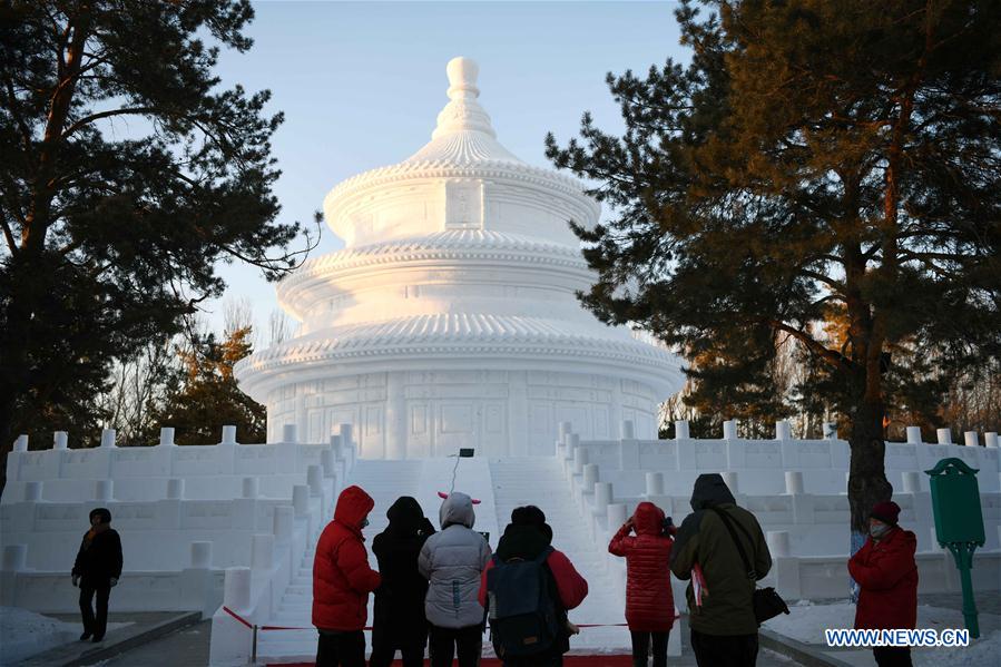 CHINA-HARBIN-SNOW SCULPTURE ART EXPO (CN)