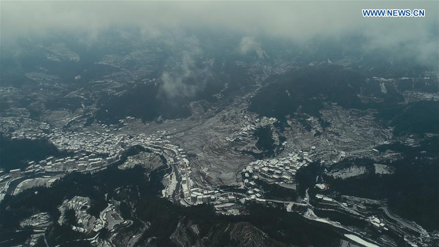 CHINA-GUANGXI-RONGSHUI-SNOW (CN)